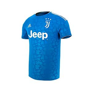 Camiseta adidas Dybala 3a Juventus niño 2019 2020 - Camiseta Paulo Dybala infantil adidas tercera Juventus 2019 2020 - azul - frontal