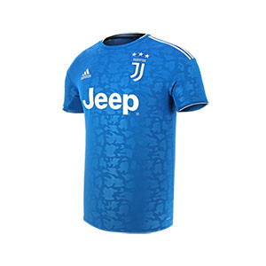 Camiseta adidas 3a Juve Ronaldo 2019 2020 - Camiseta Ronaldo tercera equipación adidas Juventus 2019 2020 - azul - frontal