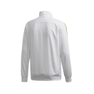 Chaqueta chándal adidas Real Madrid 2019 2020 - Chaqueta de chándal adidas Real Madrid 2019 2020 - blanca - trasera