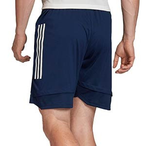 Short adidas Condivo 20 - Pantalón corto de entrenamiento de fútbol adidas - azul marino - trasera