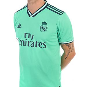 Camiseta adidas Ramos 3a Real Madrid 2019 2020 - Camiseta Sergio Ramos adidas tercera equipación Real Madrid 2019 2020 - verde turquesa - frontal