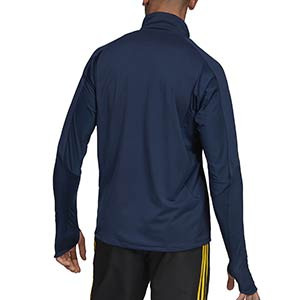 Sudadera adidas Arsenal entreno Europa League 19 2020 - Sudadera de entrenamiento adidas del Arsenal para la UEFA Europa League 2019 2020 - azul marino - trasera