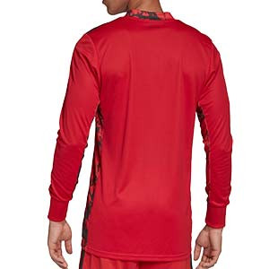 Camiseta adidas Alemania portero 2019 2020 - Camiseta de manga larga de portero selección alemana 2019 2020 - roja - trasera