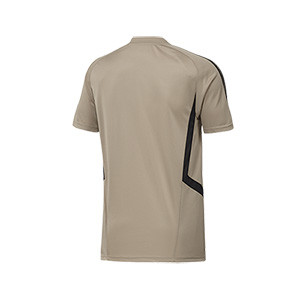 Camiseta adidas Real Madrid entreno 2019 2020 - Camiseta entrenamiento adidas Real Madrid 2019 2020 - dorada - trasera