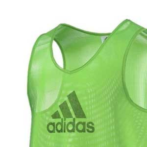 Peto adidas Training Bib 14 - Peto de entrenamiento de fútbol adidas - Verde - frontal