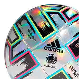 Balón adidas Uniforia Training talla 3 - Balón de fútbol adidas de la Eurocopa 2020 talla 3 - plateado - detalle