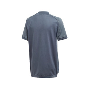 Camiseta adidas Alemania niño entreno 19 2020 - Camiseta infantil de manga corta de entrenamiento selección alemana 2019 2020 - gris - trasera