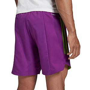 Short adidas Condivo 20 - Pantalón corto de entrenamiento de fútbol adidas - lila - trasera