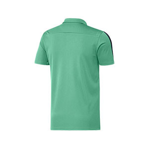 Polo adidas R Madrid Champions - Polo Champions Real Madrid 2019 2020 - verde turquesa - trasera