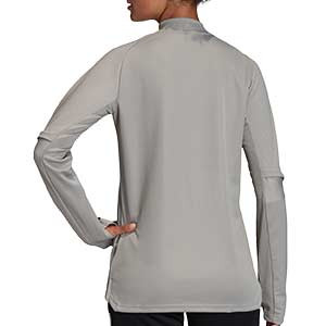 Sudadera adidas Condivo 20 mujer - Sudadera de entrenamiento de fútbol para mujer adidas - gris - trasera