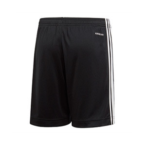 Short adidas entreno niño Alemania 2019 2020 - Pantalón corto infantil de entrenamiento selección alemana 2019 2020 - negro - trasera