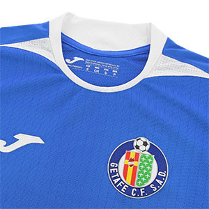 Camiseta Joma Getafe 2019 2020 - Camiseta Joma primera equipación Getafe 2019 2020 - azul - detalle cuello