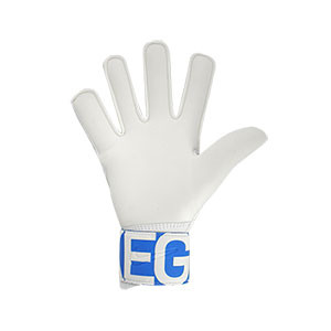 Nike GK Match - Guantes de portero Nike corte flat - azul celeste - trasera