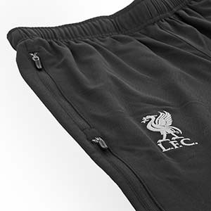 Pantalón largo entreno Liverpool 18 - 19 - Pantalón largo entreno Liverpool 2018 - 2019 - Negro - detalle escudo