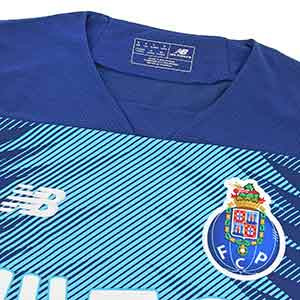 Camiseta New Balance 3a Porto 2019 2020 - Camiseta tercera equipación New Balance Porto 2019 2020 - azul marino - cuello