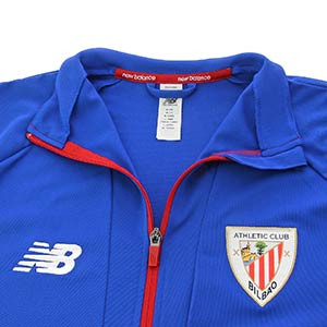 Chándal New Balance Athletic Club 2019 2020 - Chándal New Balance Athletic Club de Bilbao 2019 2020 - azul y negro - detalle cuello