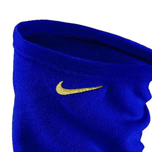 Braga cuello Nike Fleece Neck Warmer - Braga de cuello de entrenamiento de fútbol para invierno Nike - azul - frontal