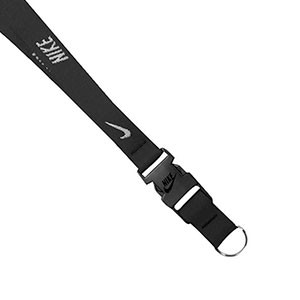 Lanyard para silbato - Cordón sujeta silbatos - Negro - frontal