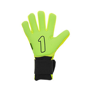 Rinat The Boss Alpha - Guantes de portero Rinat corte negativo - amarillos y verdes - trasera