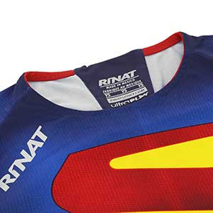 Camiseta portero Rinat Steel - Camiseta de portero de manga larga Rinat - azul - detalle cuello