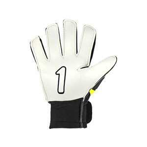 Rinat Titan - Guantes de portero Rinat corte flat - amarillo flúor y negro - trasera