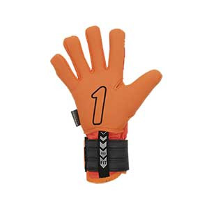 Rinat The Boss Pro - Guantes de portero Rinat corte negativo - naranjas - trasera