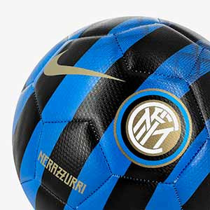 Balón Nike Prestige Inter Milán Talla 5 - Balón de fútbol Nike Inter Milán Prestige talla 5 - negro y azul - detalle