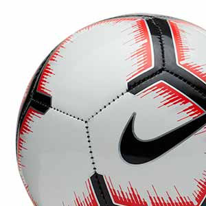 Balón Nike Skills Liga portuguesa 18 2019 Talla mini - Balón mini de fútbol Nike de la Liga NOS 2018 2019 - blanco y rojo - detalle