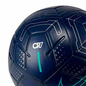 Balón Nike CR7 Strike talla 5 - Balón de fútbol Nike de Cristiano Ronaldo en talla 5 - azul marino - detalle