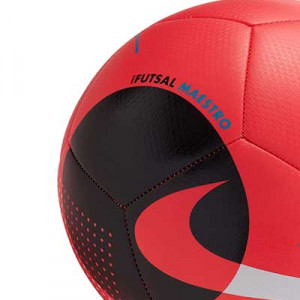 Balón Nike Futsal Maestro talla 58 cm - Balón de fútbol sala Nike talla 58 cm - rosa y negro - detalle