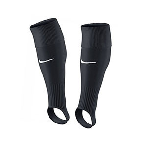 Medias Nike sin pie Stirrup - Medias de fútbol Nike Stirrup Game III sin pie - Negro - frontal