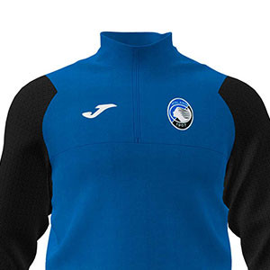 Sudadera Joma Atalanta entreno 2019 2020 - Sudadera Joma Atalanta entrenamiento 2019 2020 - azul y negra - frontal