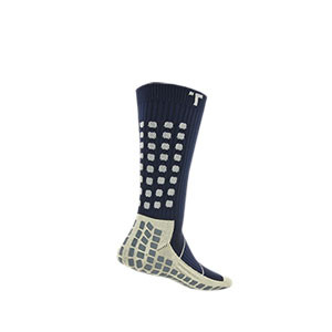 Calcetines antideslizantes Trusox - Calcetines Trusox de media caña acolchados con sistema antideslizante - azul marino - trasera