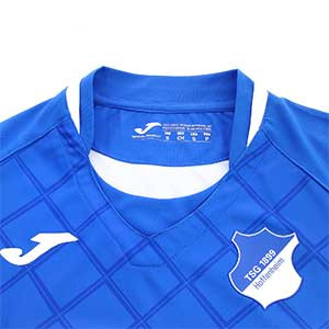 Camiseta Joma Hoffenheim 2019 2020 - Camiseta primera equipación Joma Hoffenheim 2019 2020 - azul - detalle cuello