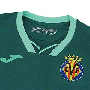 Camiseta Joma Villarreal 2a 2019 2020 - Camiseta Joma segunda equipación Villareal 2019 2020 - verde oscura - trasera