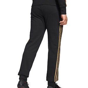 Pantalón adidas Real Madrid 2019 2020 - Pantalón largo de algodón Real Madrid 2019 2020 - negro - trasera