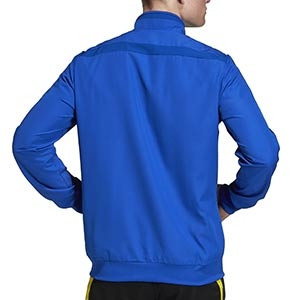 Chaqueta chándal adidas United 2019 2020 - Chaqueta de chándal adidas Manchester United 2019 2020 - azul - trasera