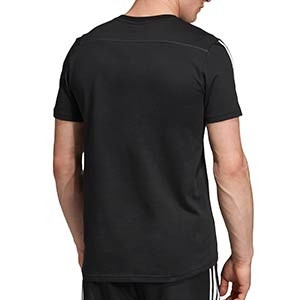 Camiseta adidas Juventus 2019 2020 - Camiseta de algodón manga corta adidas Juventus 2019 2020 - negra - trasera