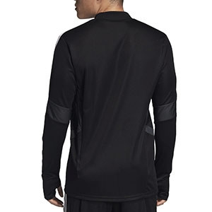 Sudadera adidas Juventus entreno 19 2020 - Sudadera entrenamiento adidas Juventus 2019 2020 - negra - trasera