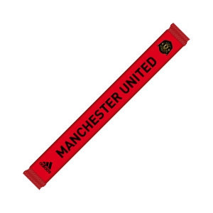 Bufanda adidas Manchester United - Bufanda adidas Manchester United 2019 2020 - roja - detalle equipo