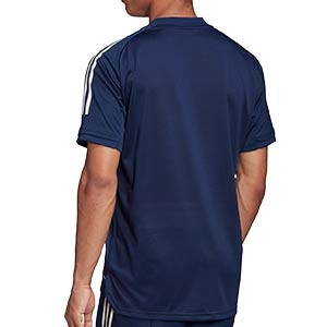 Camiseta adidas Condivo 20 - Camiseta de entrenamiento de fútbol adidas - azul marino - trasera