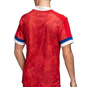 Camiseta adidas Rusia 2019 2020 - Camiseta primera equipación selección rusa 2019 2020 - roja - trasera