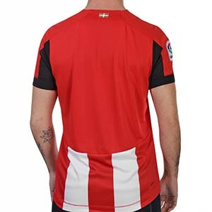 Camiseta New Balance Athletic Club 2019 2020 - Camiseta primera equipación New Balance Athletic Club 2019 2020 - roja y blanca - trasera