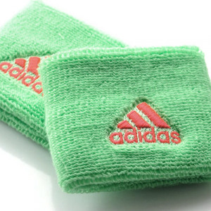 Muñequeras rizo adidas - Muñequeras básicas adidas (2 uds) - Verde - S22004-adidas muñequera básica