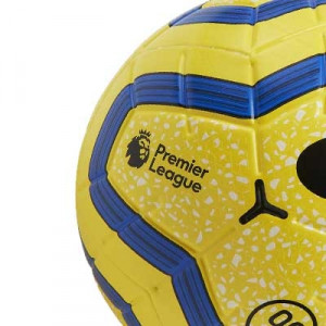 Balón Nike Premier League 19 2020 Hi-Vis Merlin talla 5 - Balón de fútbol Nike de la Premier League 2019 2020 talla 5 -amarillo - detalle