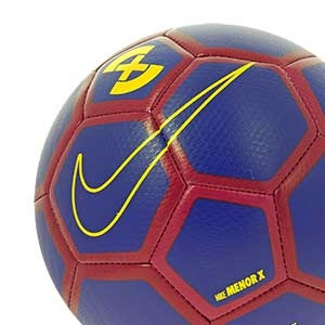 Balón Nike Menor X Talla 62 cm - Balón de fútbol sala Nike FootballX FC Barcelona talla 62 cm - azulgrana - detalle