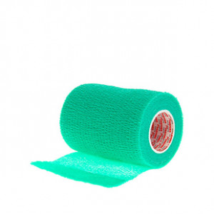 Prowrap 7,5 cm Premier Sock verde - Esparadrapo sujeta espinilleras Prowrap 7,5 cm - verde - lateral