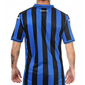 Camiseta Joma Atalanta 2019 2020 - Camiseta primera equipación Joma Atalanta 2019 2020 - azul y negra - trasera