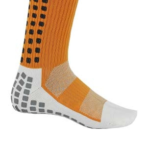 Calcetines antideslizantes Trusox - Calcetines Trusox de media caña acolchados con sistema antideslizante - Naranja - detalle