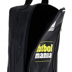 Zapatillero adidas futbolmania  - Portabotas adidas futbolmania (12 x 18 x 36) cm - Negro - detalle